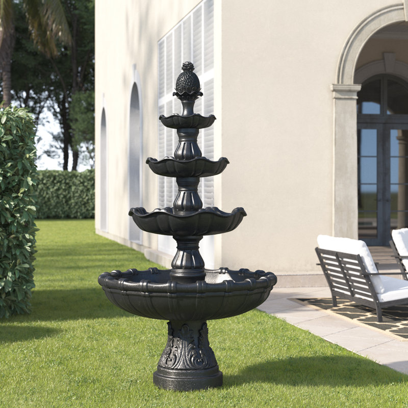 Astoria Grand Dussault Fiberglass Resin Fountain & Reviews Wayfair